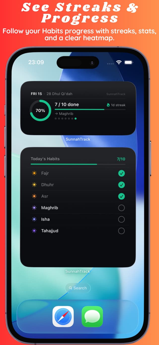 SunnahTrack: Islamic Habits screenshot 5