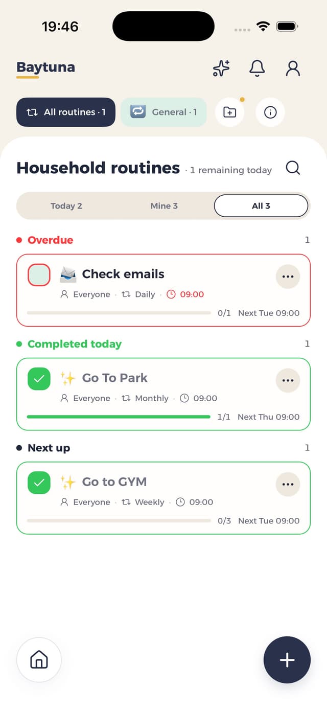 Baytuna: Family Organizer screenshot 3
