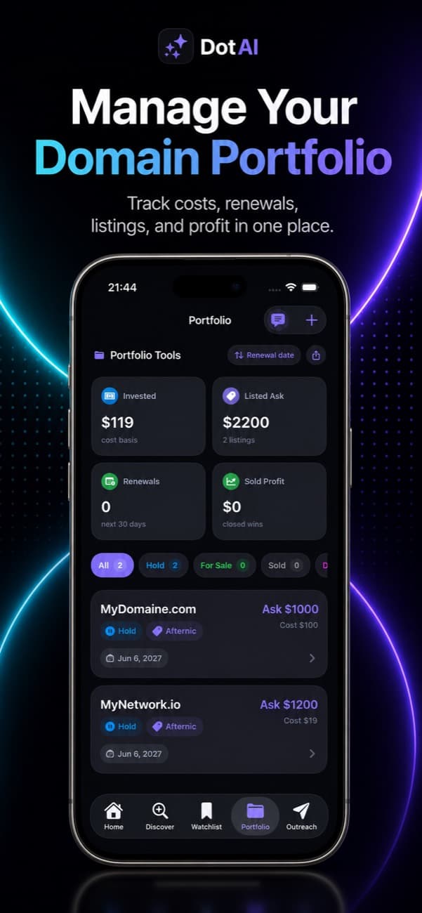 DotAI: AI Domain Manager screenshot 2
