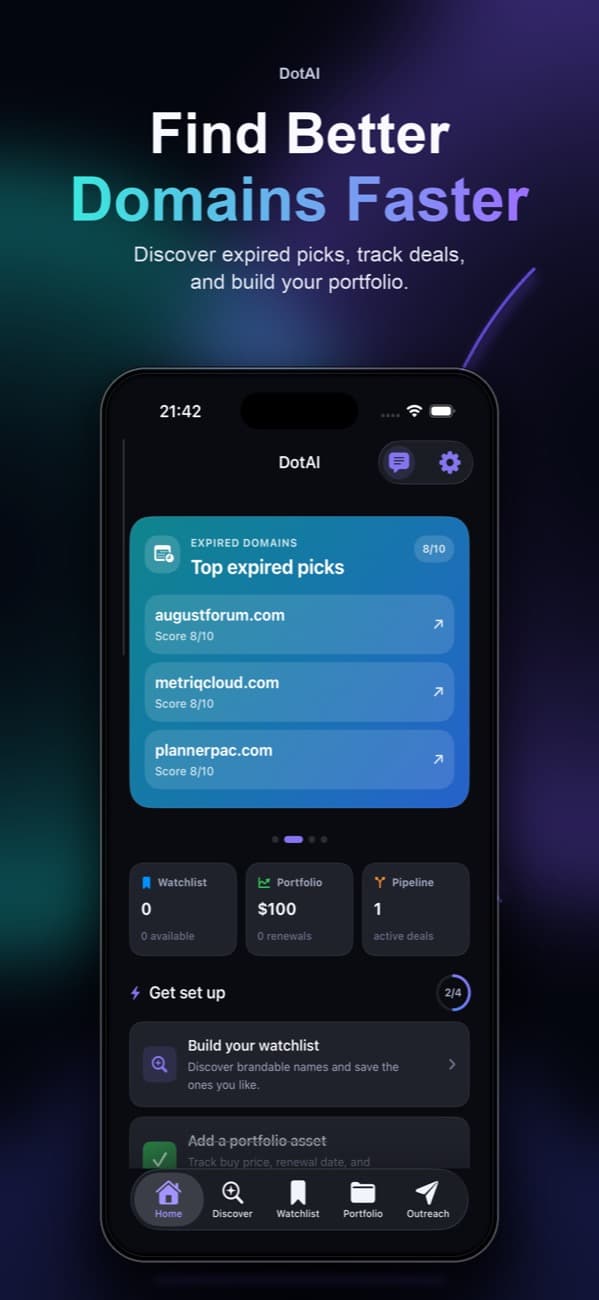 DotAI: AI Domain Manager screenshot 4