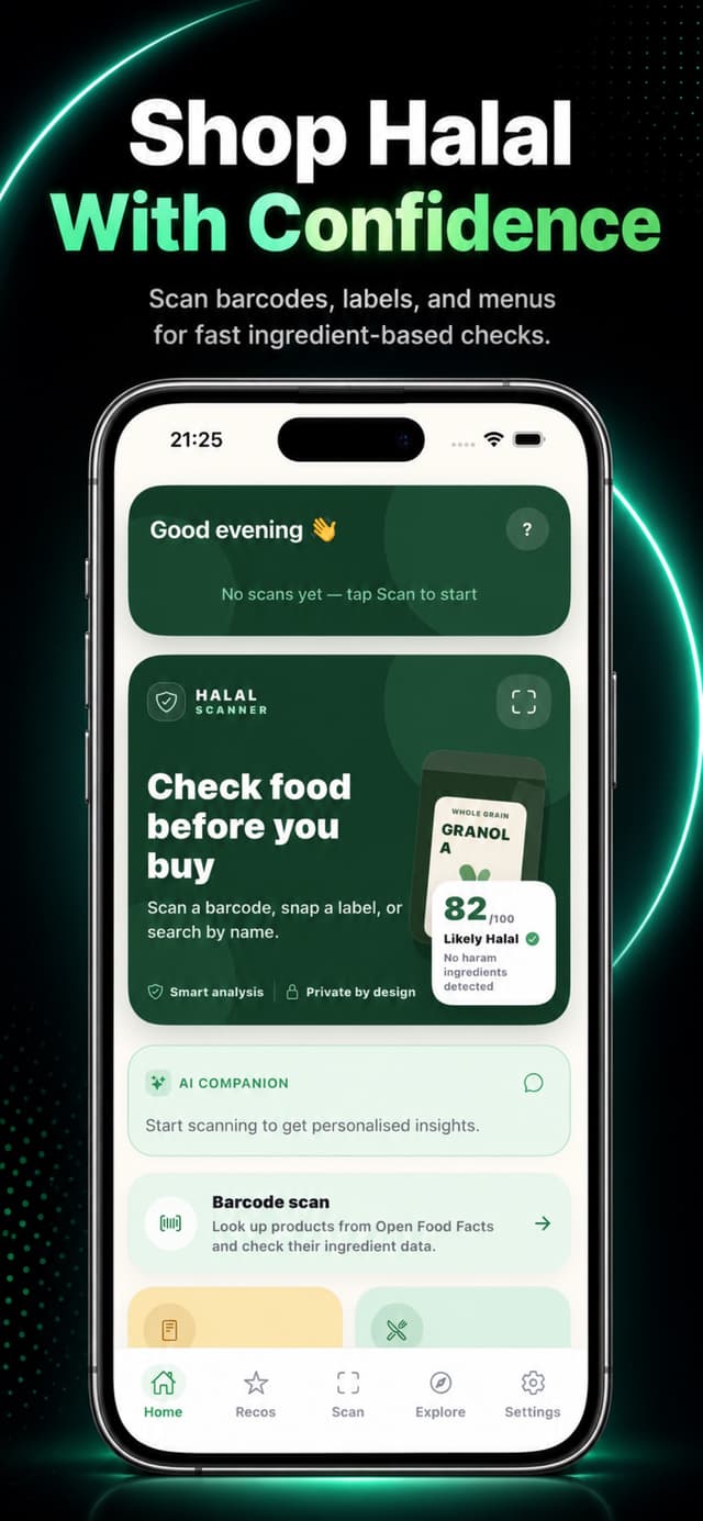 Halal Scanner: Food Checker screenshot 1