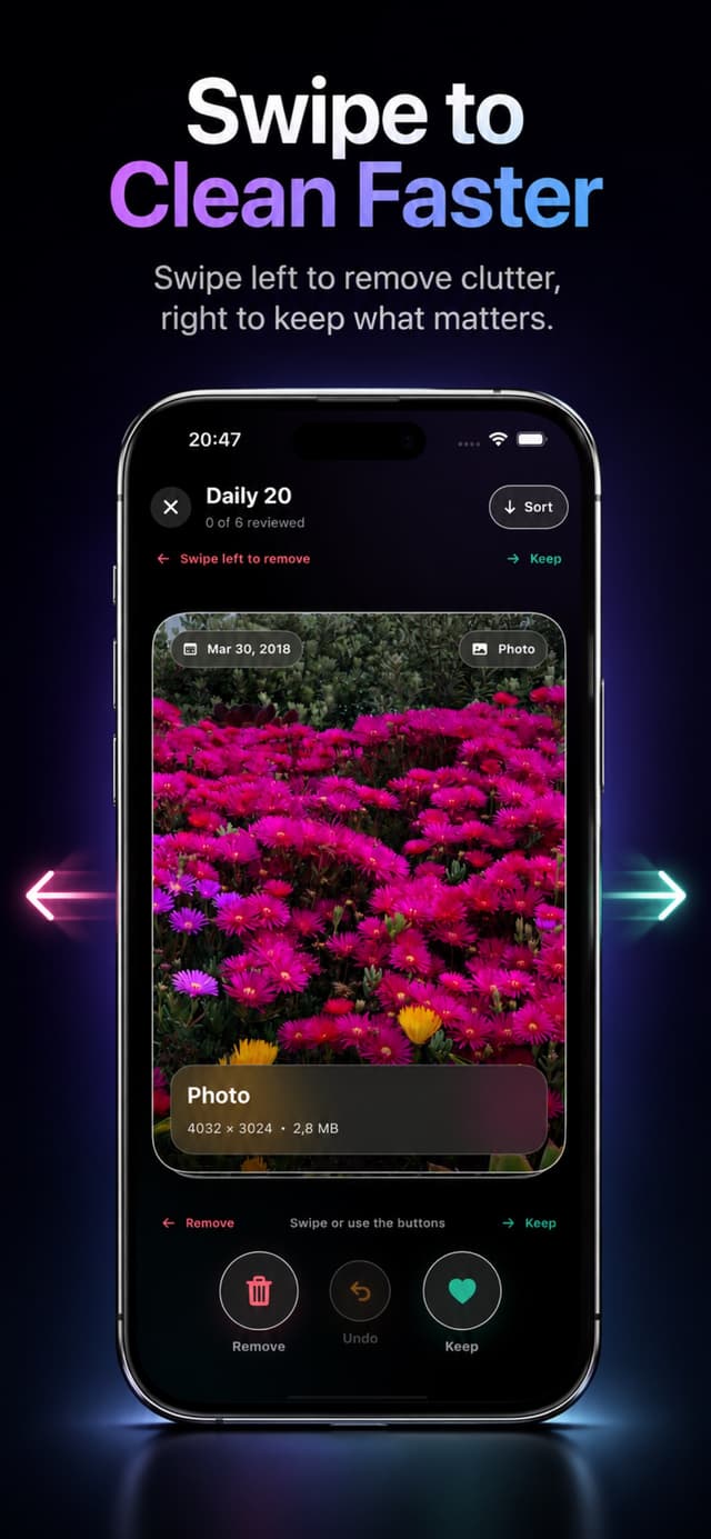 SwipeClean: Photos Cleaner screenshot 3